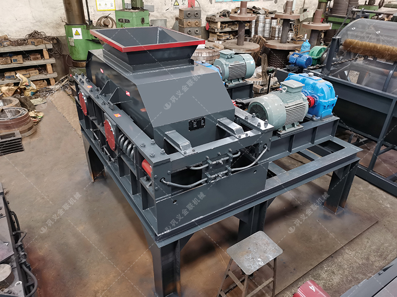 2PG800x600直聯式對輥破碎制砂機發貨圖片
